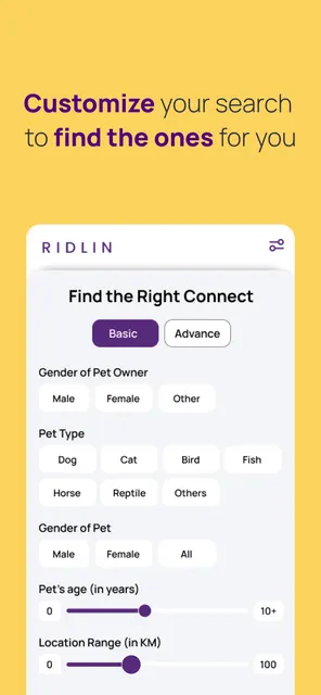 Ridlin: Pet Care & Social screenshot 5