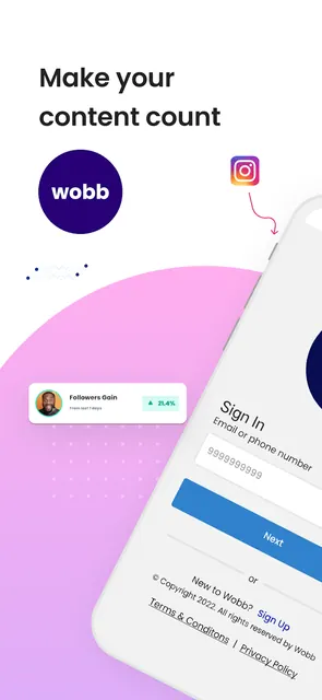 Wobb: Influencer Marketing Hub screenshot 1