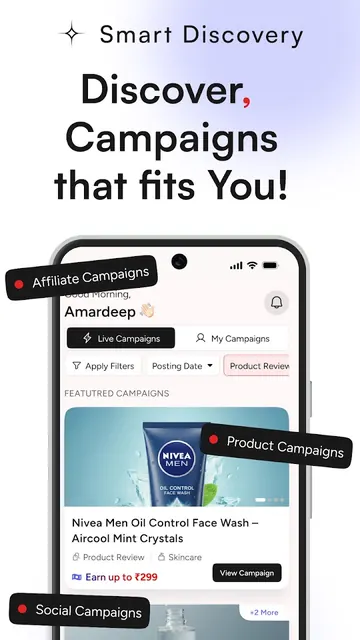 Viralpitch™ Influencers App screenshot 2