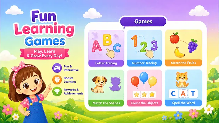 Kindergarten kid Learning Game screenshot 2
