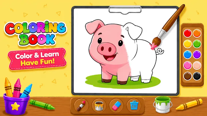 Kids Coloring Book screenshot 1