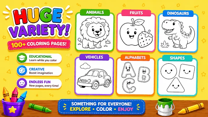 Kids Coloring Book screenshot 2