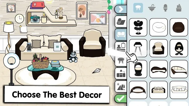 Tizi Princess Home Design Game screenshot 5