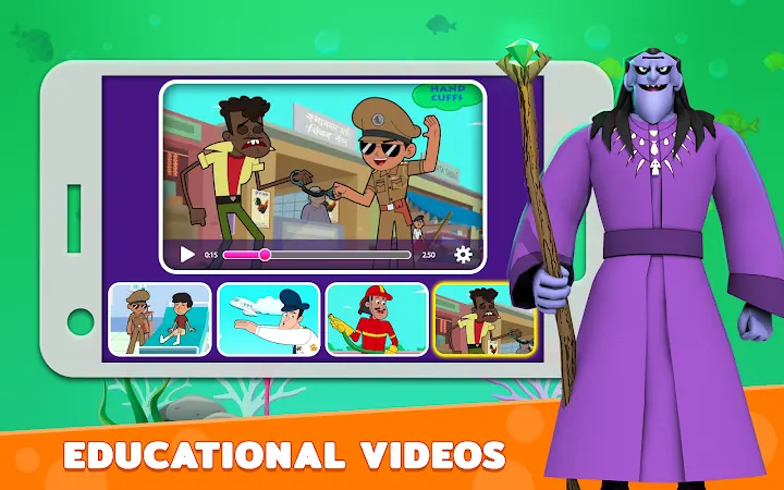 Little Singham: Play & Learn screenshot 2
