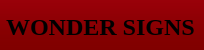 Wonder Signs logo