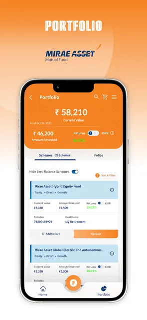 Mirae Asset Mutual Fund screenshot 4