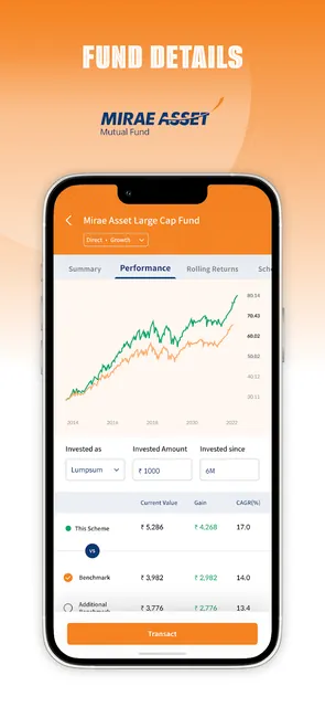 Mirae Asset Mutual Fund screenshot 2