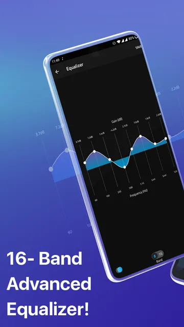Boom: Bass Booster & Equalizer screenshot 1