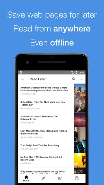 PaperSpan - Read It Later screenshot 1