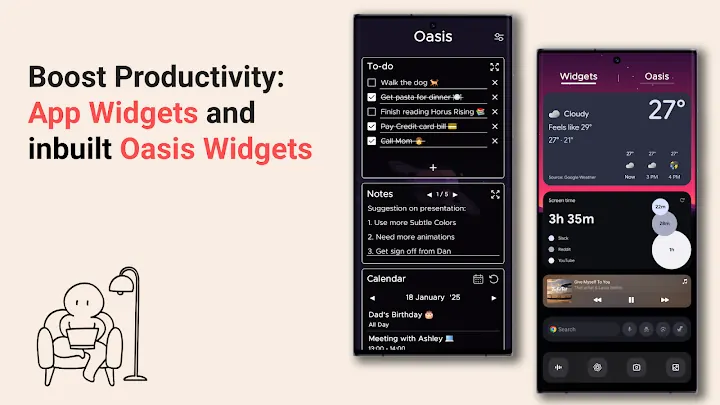 Oasis - Minimal App Launcher screenshot 2