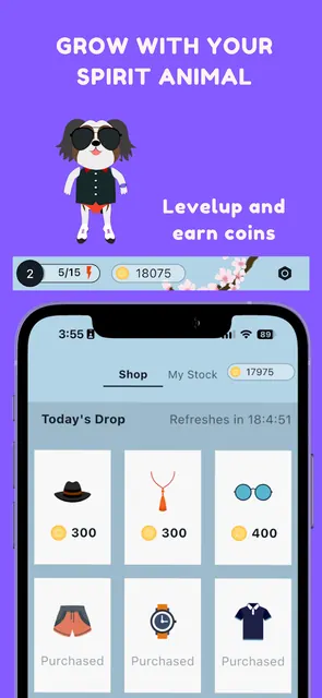 Habit Tracker n Pets: HabitYou screenshot 3