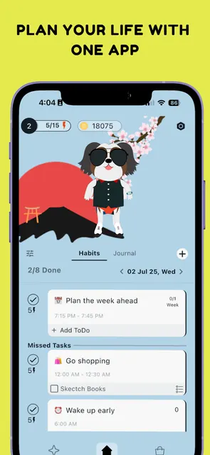 Habit Tracker n Pets: HabitYou screenshot 2