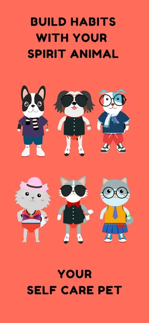 Habit Tracker n Pets: HabitYou screenshot 1