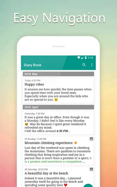 Diary Book - Journal With Lock screenshot 3