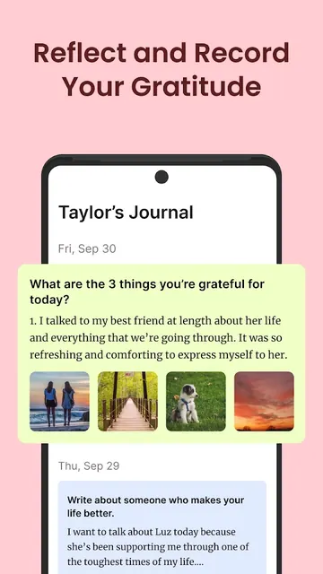 Gratitude: Self-Care Journal screenshot 4