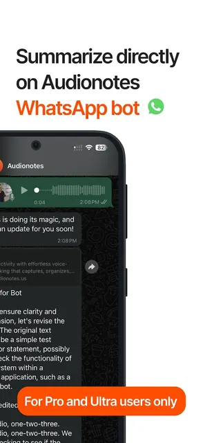 Audionotes: AI Notes & Minutes screenshot 5