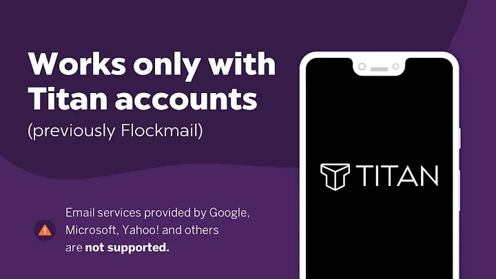 Titan Email: Contacts,Calendar screenshot 1