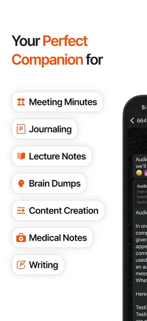Audionotes: AI Notes & Minutes screenshot 4