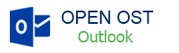Open OST in Outlook logo