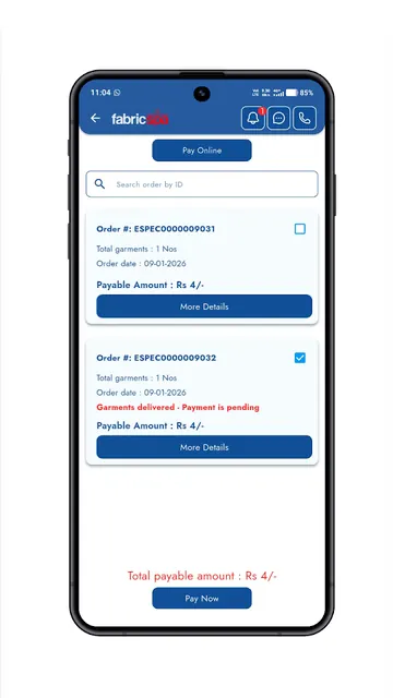 Fabricspa screenshot 5