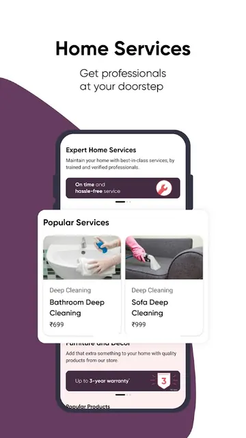 Livspace - For everything home screenshot 3