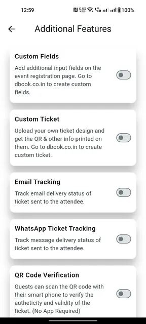 Dbook Event Management screenshot 6