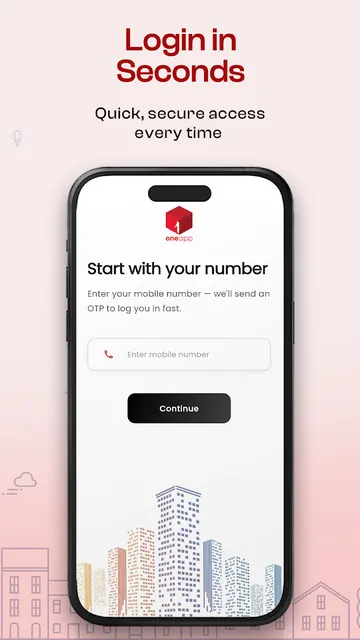 oneapp: Society & Payments screenshot 1