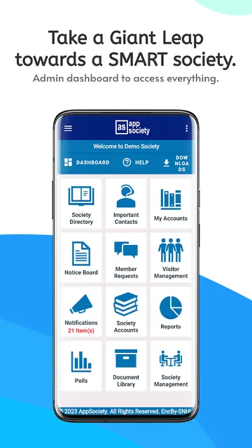 AppSociety: Society Management screenshot 1