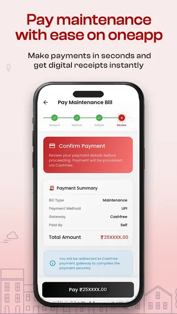 oneapp: Society & Payments screenshot 6