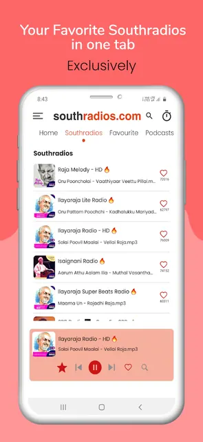Southradios Tamil FM Radio HD screenshot 3