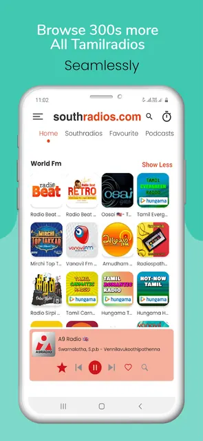 Southradios Tamil FM Radio HD screenshot 5