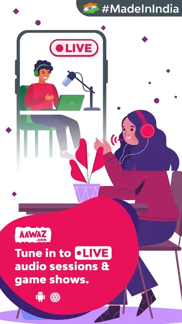 Aawaz Podcasts & Audio Stories screenshot 4