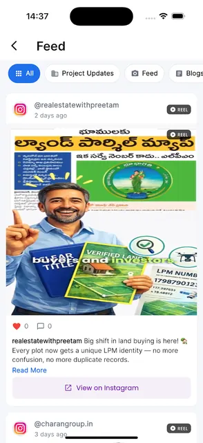 Charan Group Official App screenshot 2