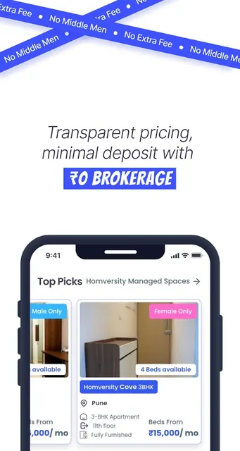 Homversity: Flats & Hostels screenshot 4