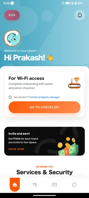 your space hostel app screenshot 4