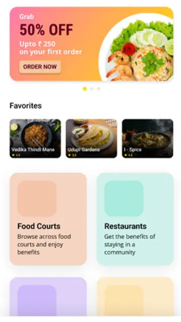 GoKhana - Food Court Ordering screenshot 1