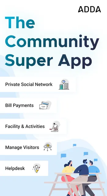 ADDA - The Community Super App screenshot 1