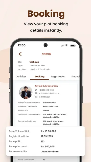 Visvas Customers App screenshot 2