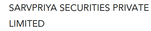 Sarvpriya Securities logo