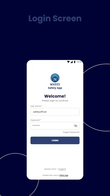 Nyati SafetyApp screenshot 2