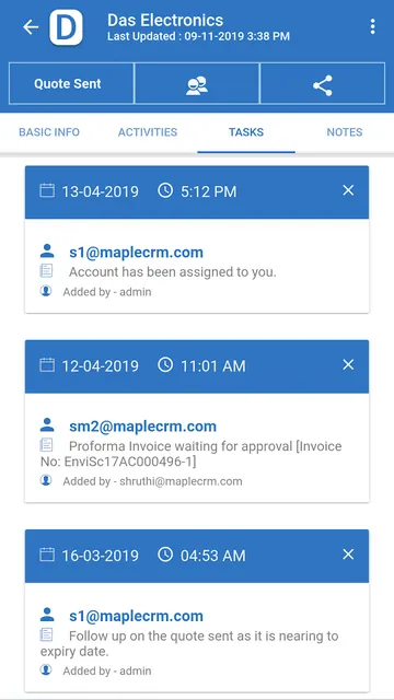 Maple CRM screenshot 5