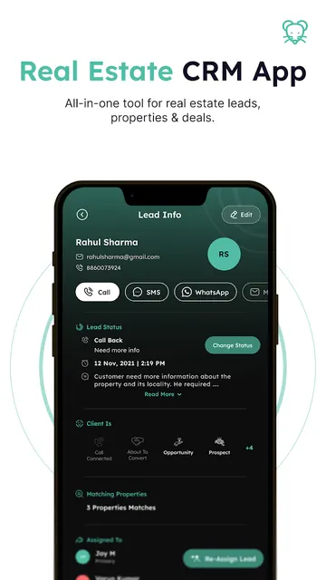 Leadrat(Lite) -Real estate CRM screenshot 1