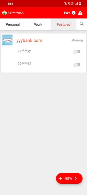 napID ZeroFactor Authenticator screenshot 3