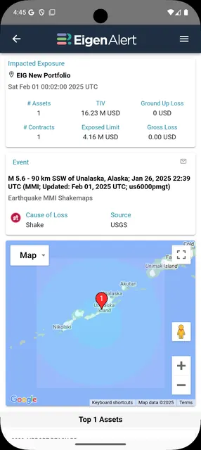 EigenAlert screenshot 2