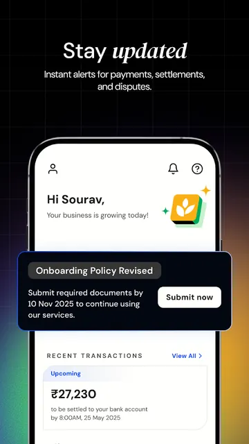 Cashfree Payments Business App screenshot 2
