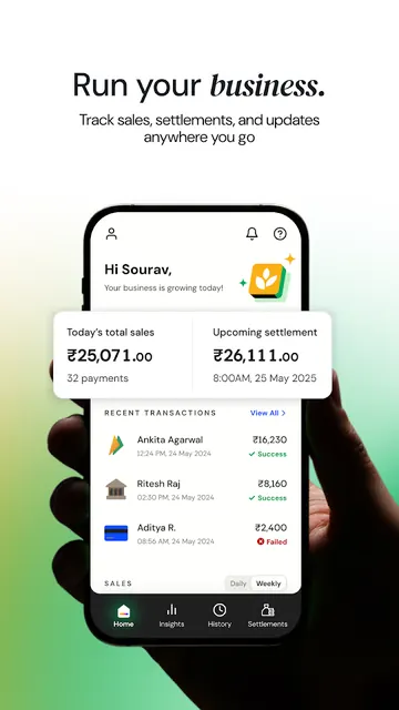 Cashfree Payments Business App screenshot 1