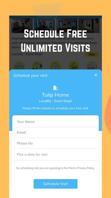 Flivin Homes Rent a Room/Bed screenshot 3