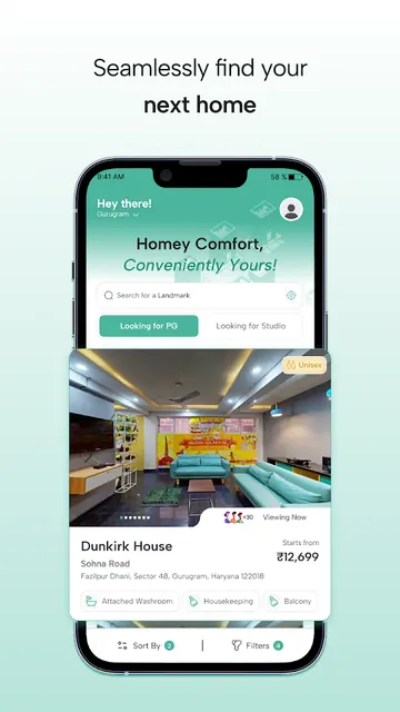 Stanza Living-Rent a PG/Hostel screenshot 1