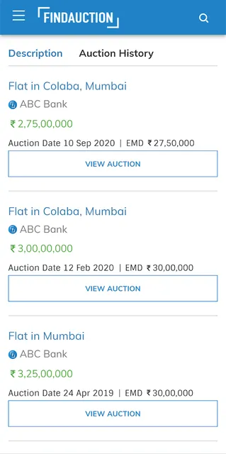 FindAuction: Bank Auction App screenshot 3