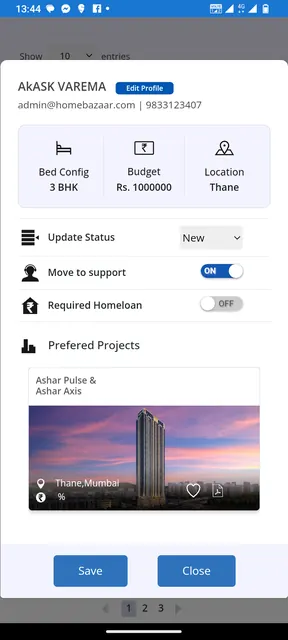 HomeBazaar.com Partner App screenshot 3
